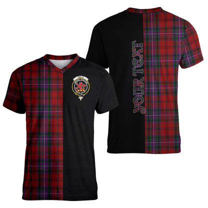 Printivon Kelly of Sleat Red Tartan Personalize Half T shirt