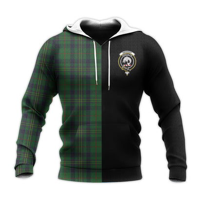 Printivon Kennedy Tartan Personalize Half Hoodie