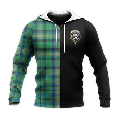 Printivon Kennedy Ancient Tartan Personalize Half Hoodie