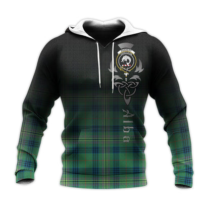 Printivon Kennedy Ancient Tartan Crest Alba Celtic Hoodie