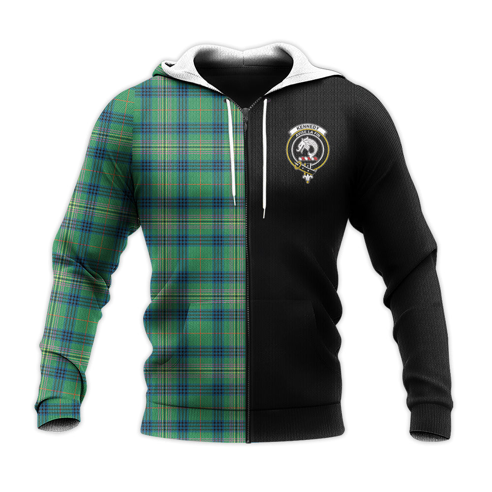 Printivon Kennedy Ancient Tartan Personalize Half Hoodie