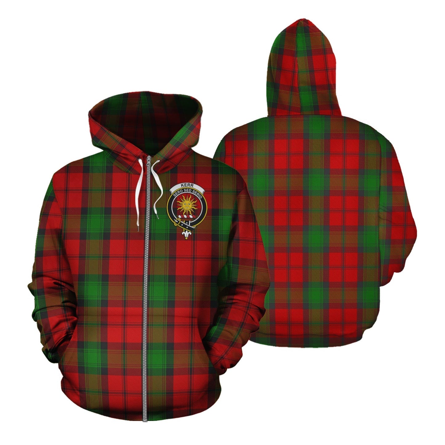 Printivon Kerr Tartan Hoodie
