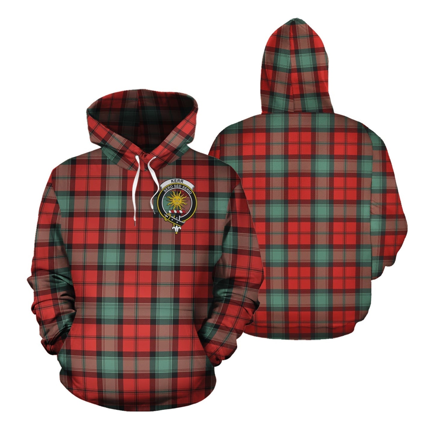 Printivon Kerr Ancient Tartan Hoodie