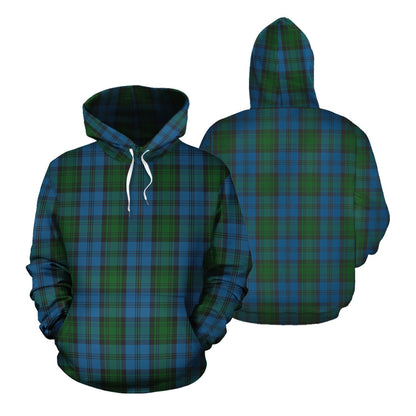 Printivon Kerr Hunting Tartan Hoodie