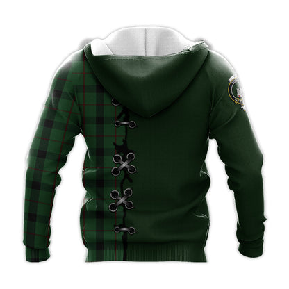 Printivon Kincaid Tartan Hoodie Lion Rampant And Celtic Thistle Style