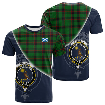 Printivon Kinloch Tartan Scottish Crest T Shirt