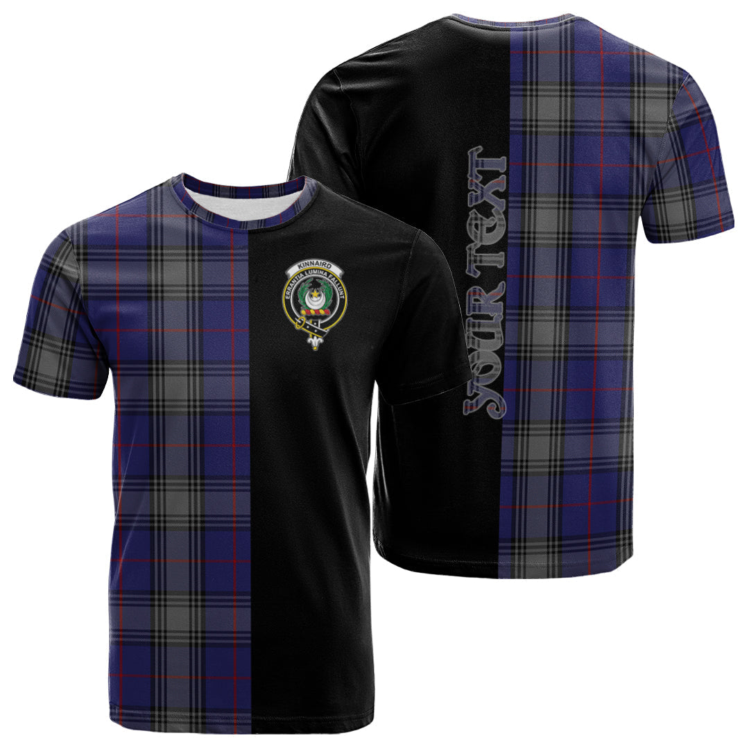 Printivon Kinnaird Tartan Personalize Half T shirt