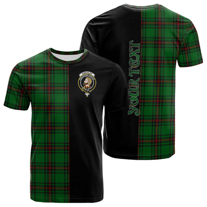 Printivon Kirkcaldy Tartan Personalize Half T shirt