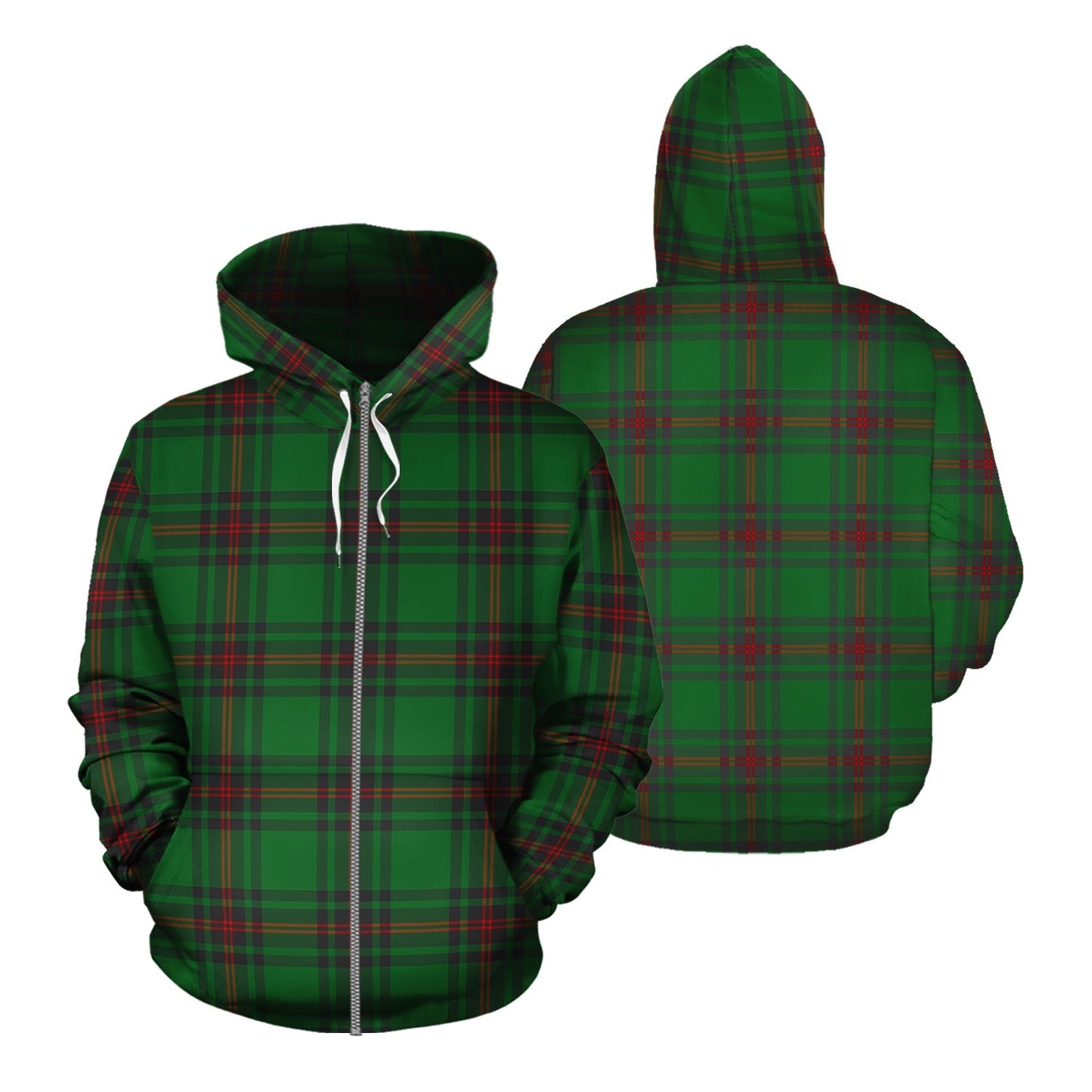 Printivon Kirkcaldy Tartan Hoodie