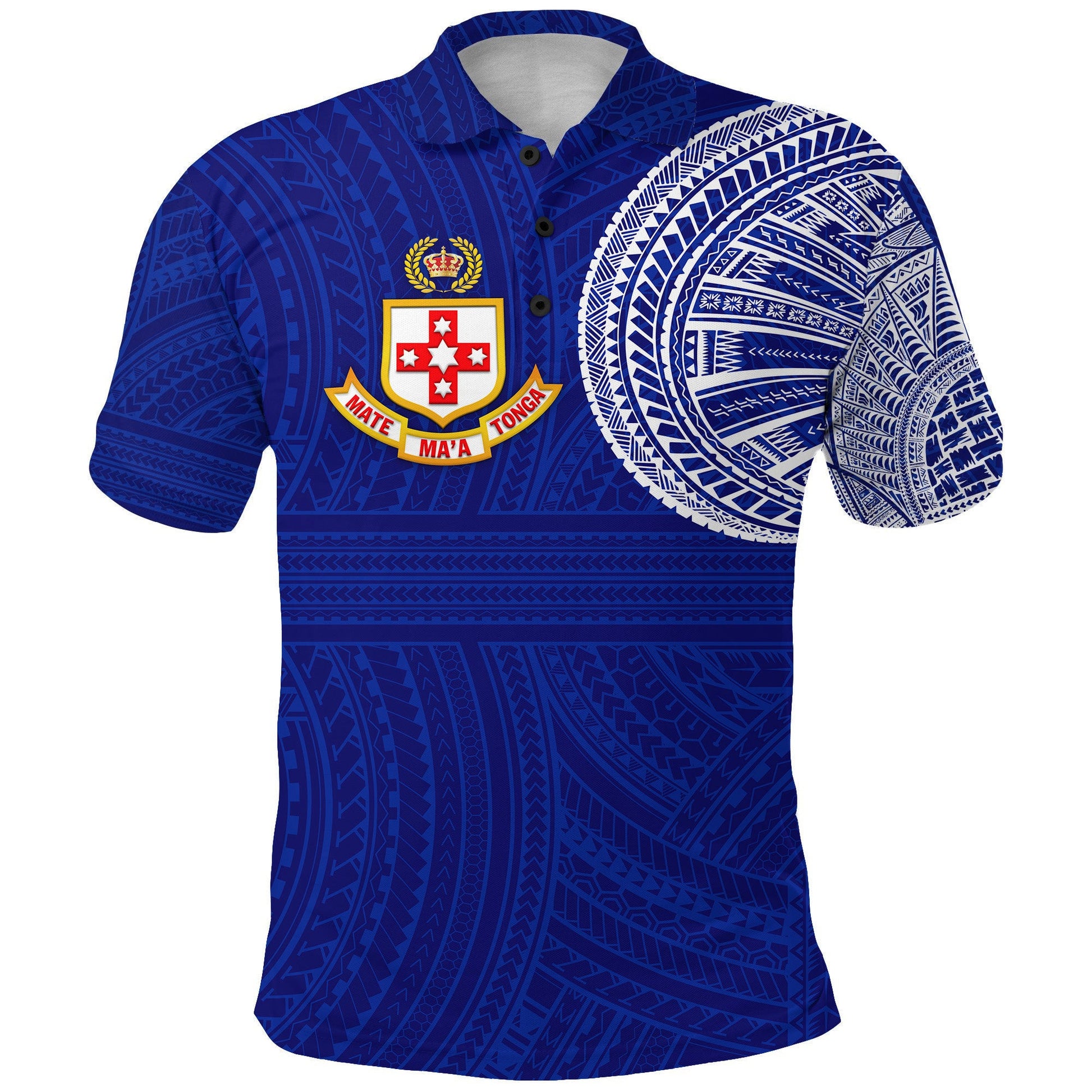 Kolisi Tonga Polo Shirt All Over Print