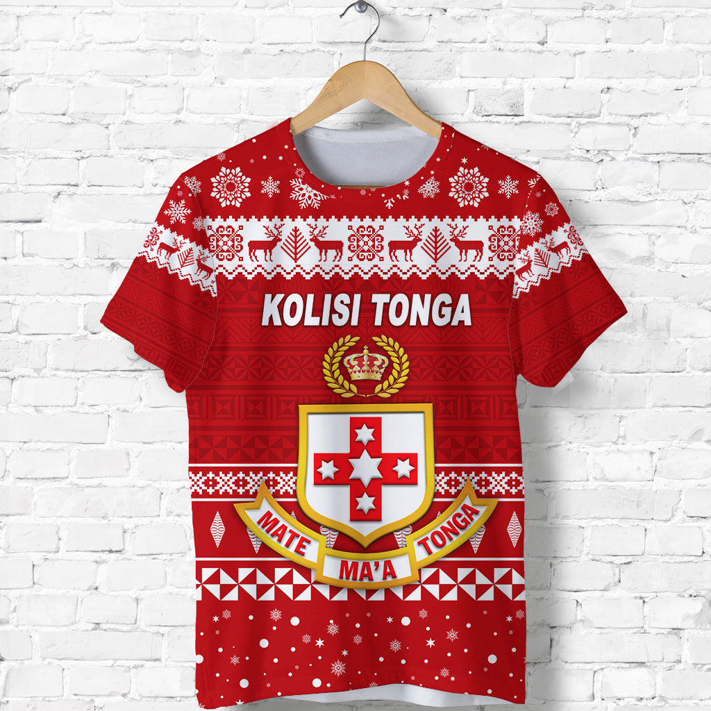 Kolisi Tonga College Christmas T Shirt Simple Style