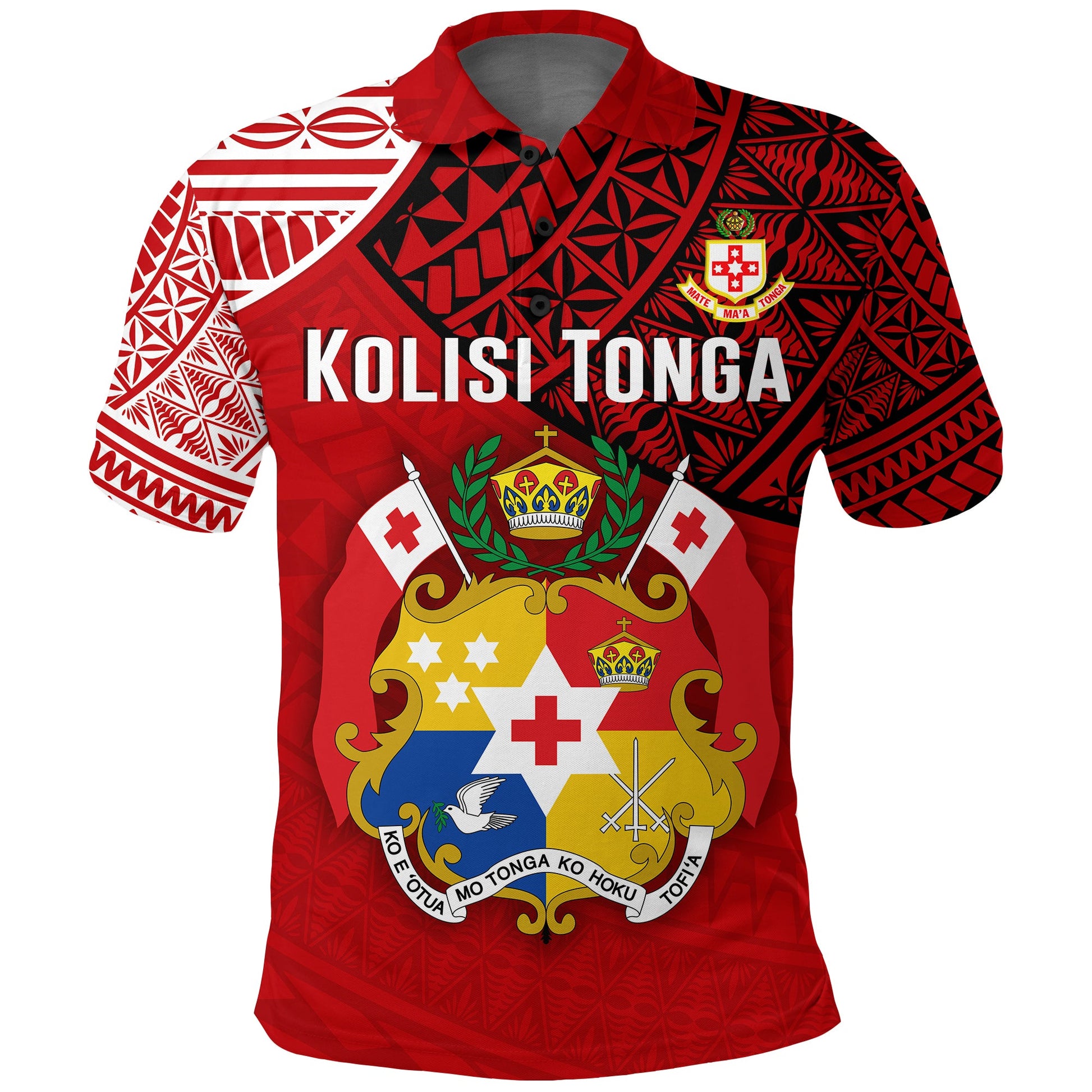Tonga College Atele Polo Shirt - Kolisi Tonga