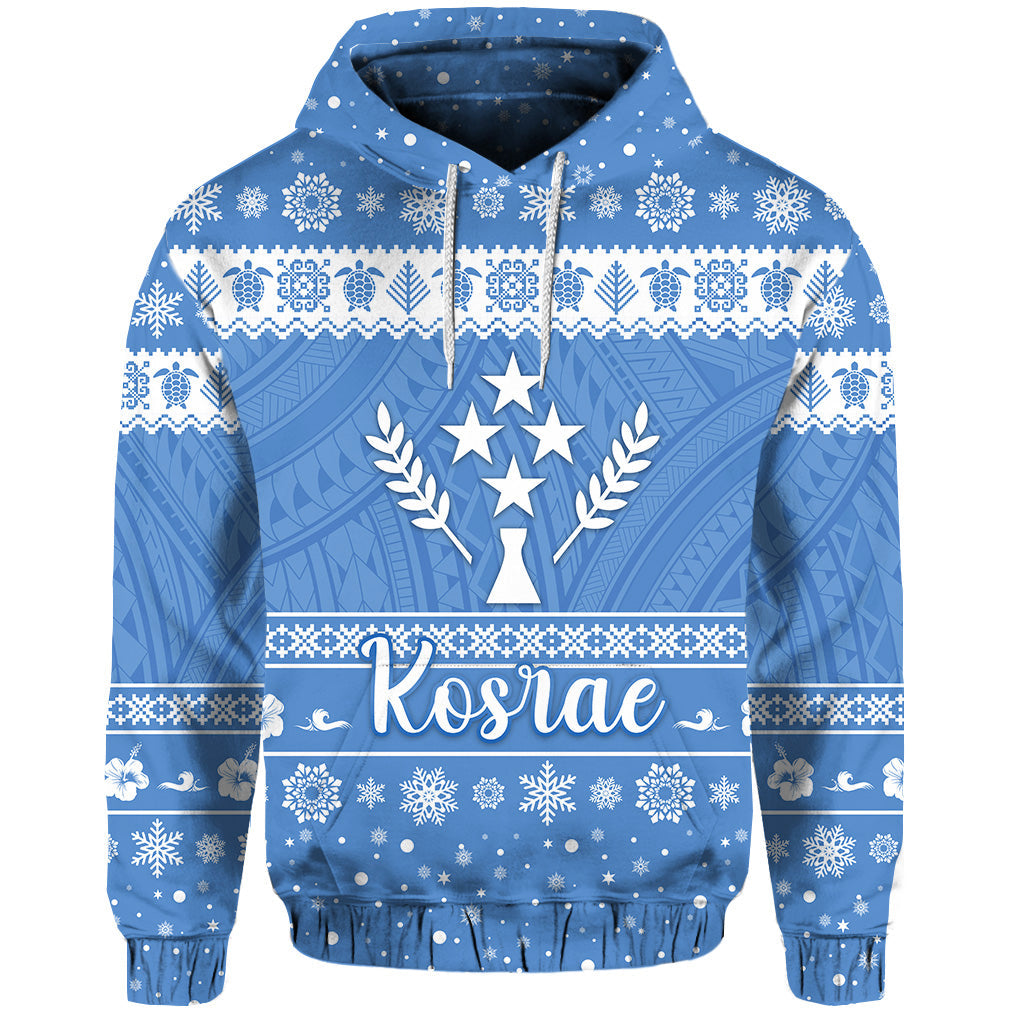 FSM Kosrae Christmas Hoodie Simple Style