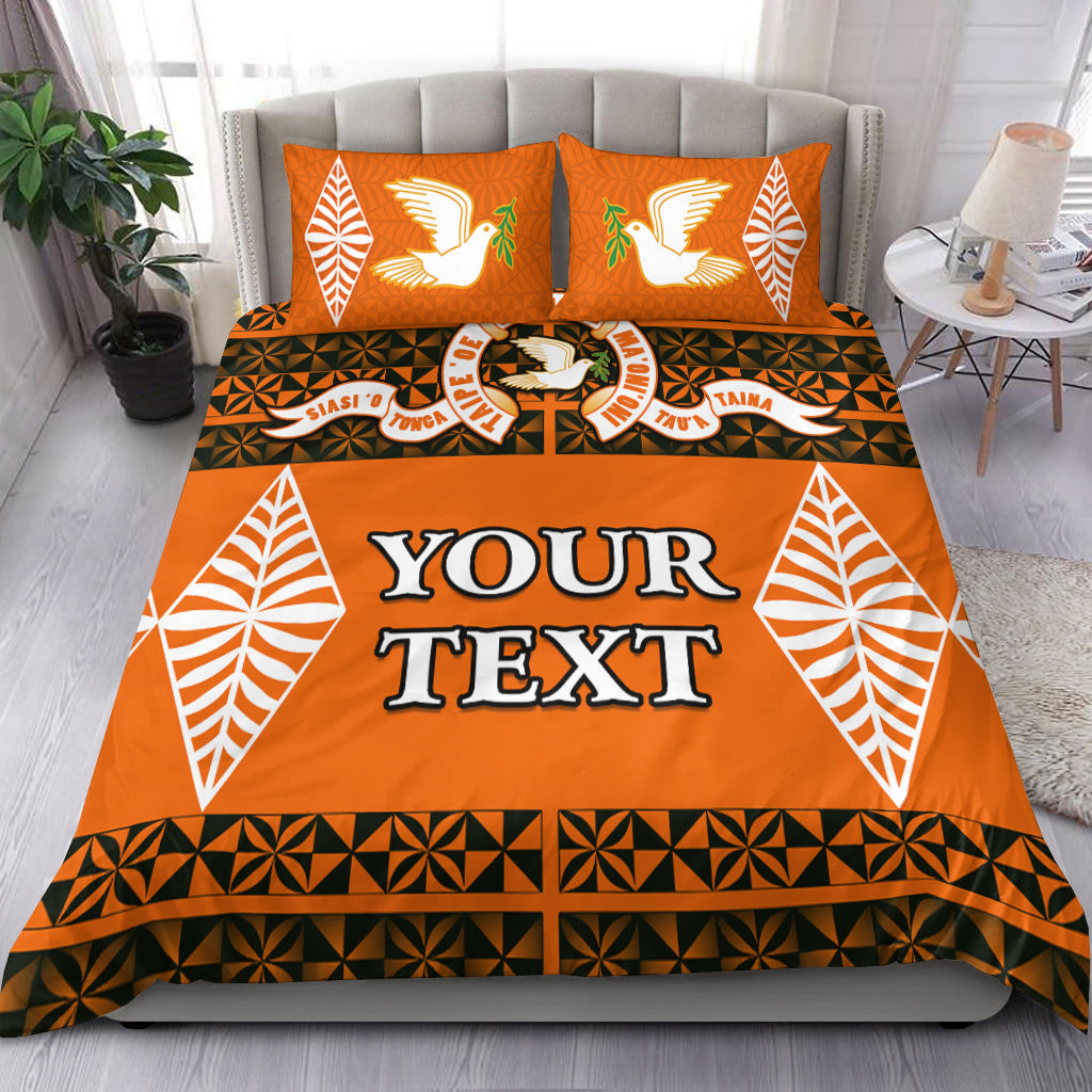 (Custom Personalised) Tailulu College Bedding Set Tonga Pattern