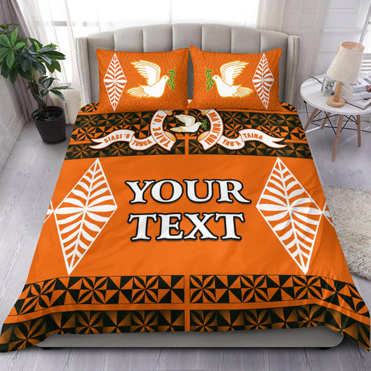 (Custom Personalised) Tailulu College Bedding Set Tonga Pattern