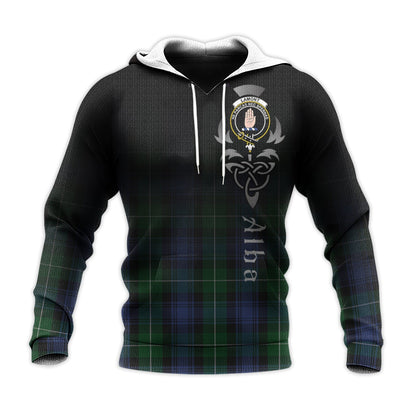 Printivon Lamont 2 Tartan Crest Alba Celtic Hoodie