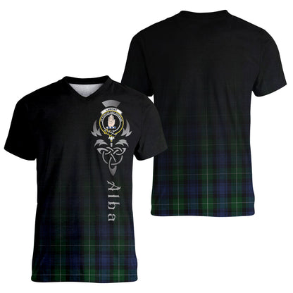 Printivon Lamont 2 Tartan Crest Alba Celtic T Shirt