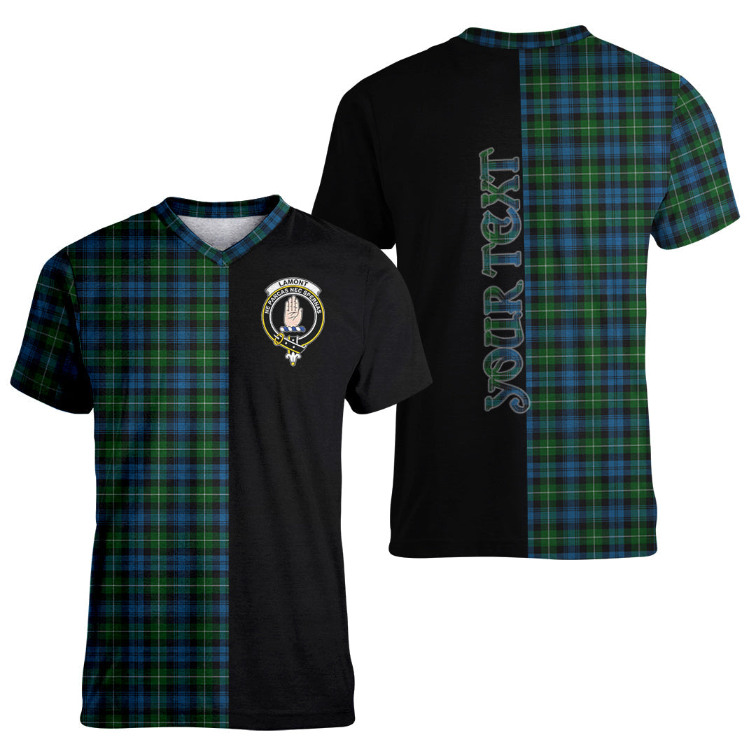 Printivon Lamont Tartan Personalize Half T shirt