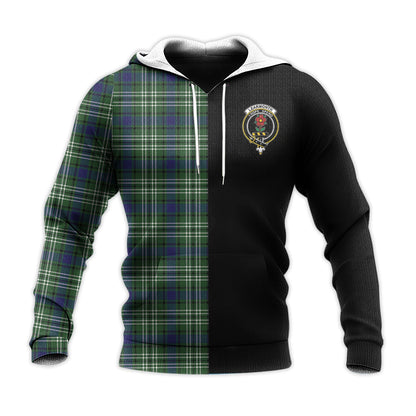 Printivon Learmonth Tartan Personalize Half Hoodie