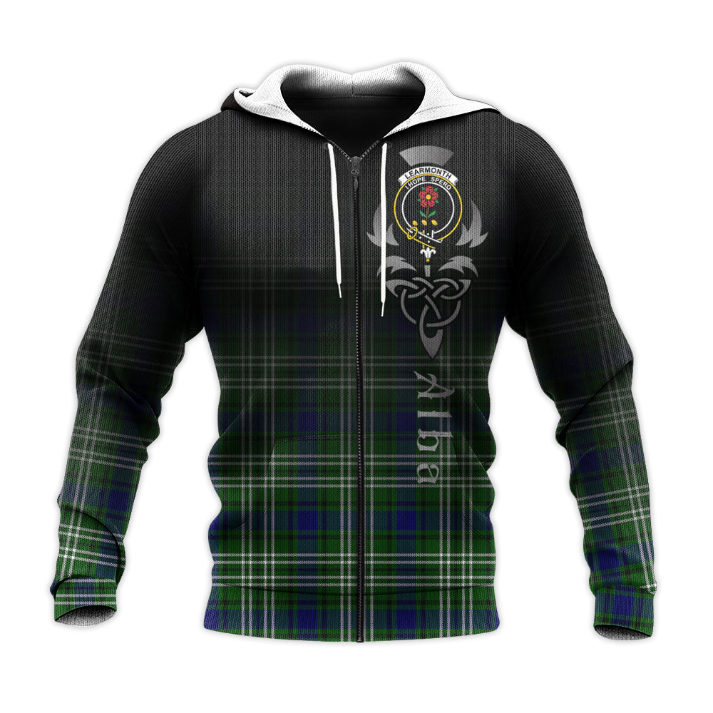 Printivon Learmonth Tartan Crest Alba Celtic Hoodie