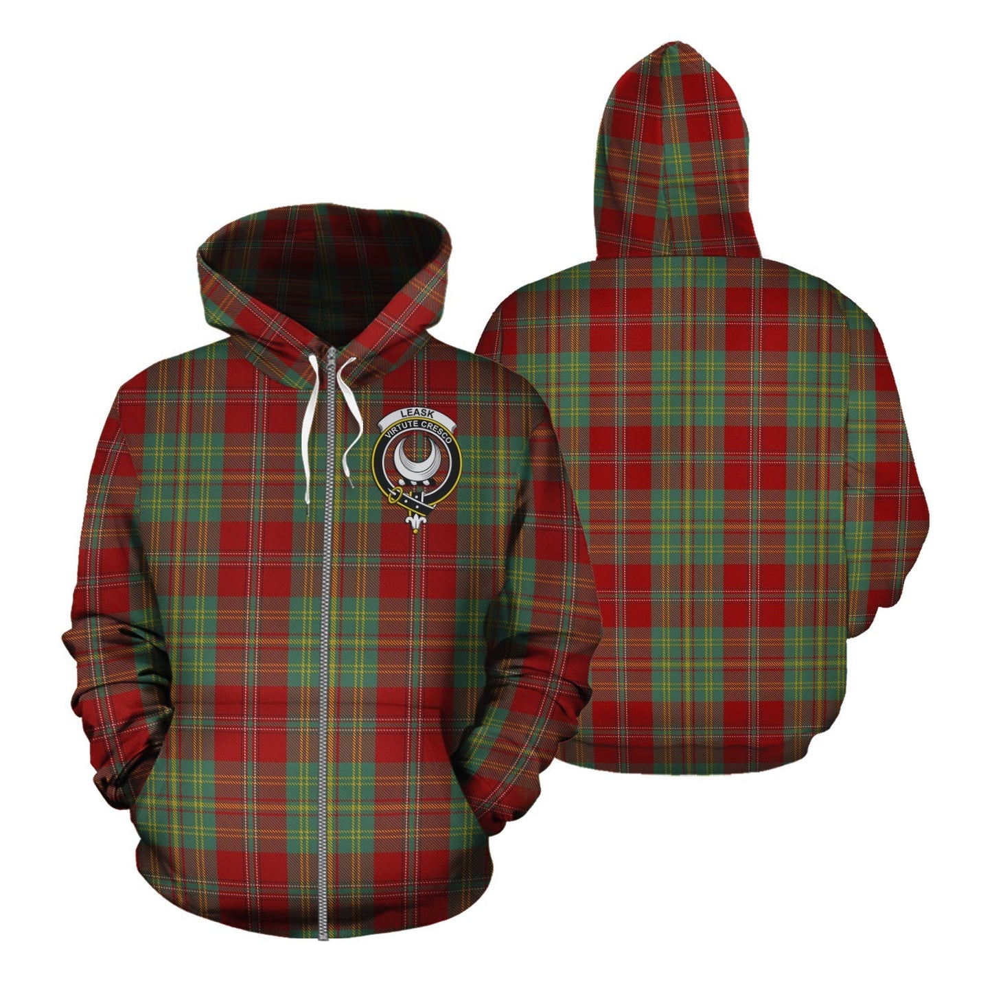 Printivon Leask Tartan Hoodie