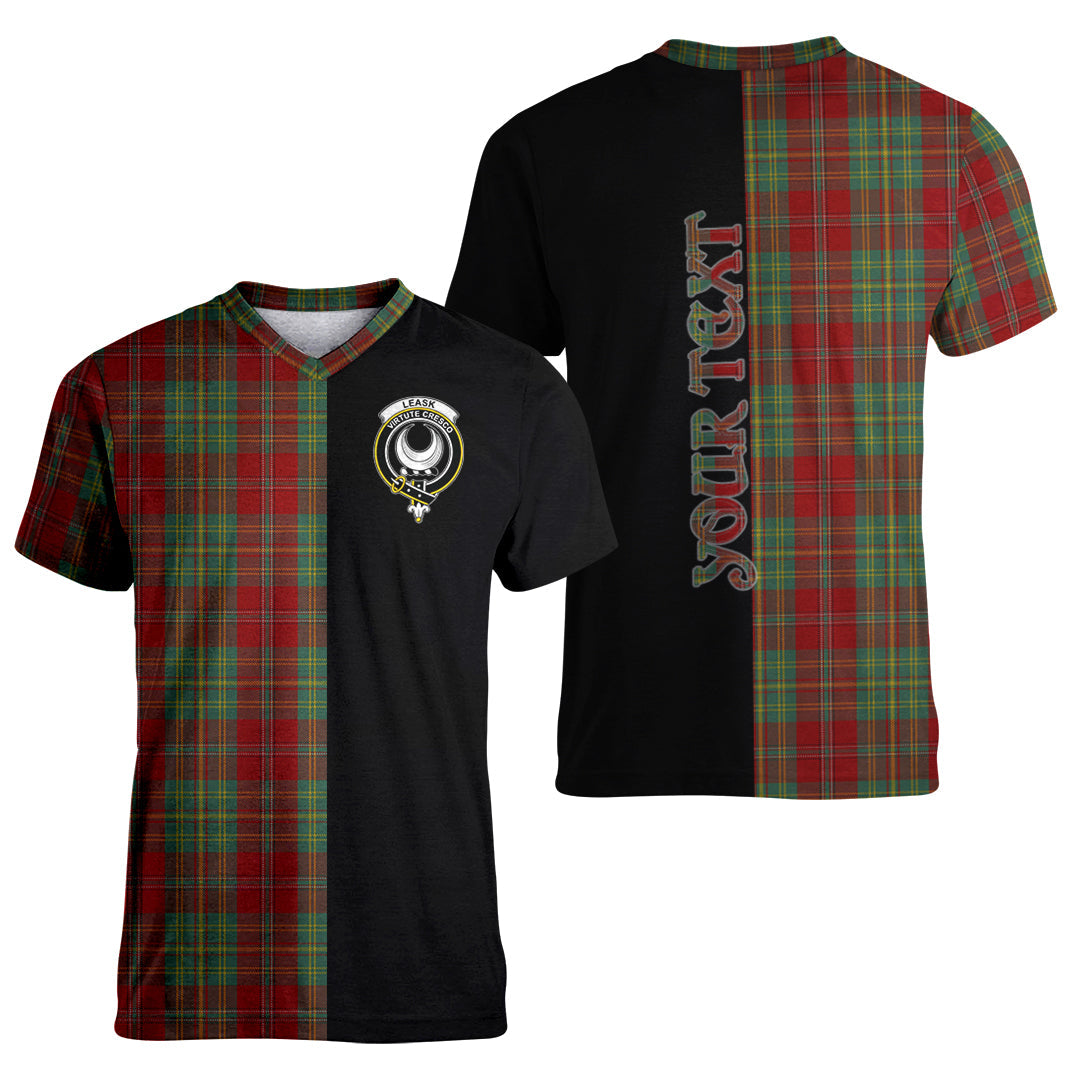 Printivon Leask Tartan Personalize Half T shirt
