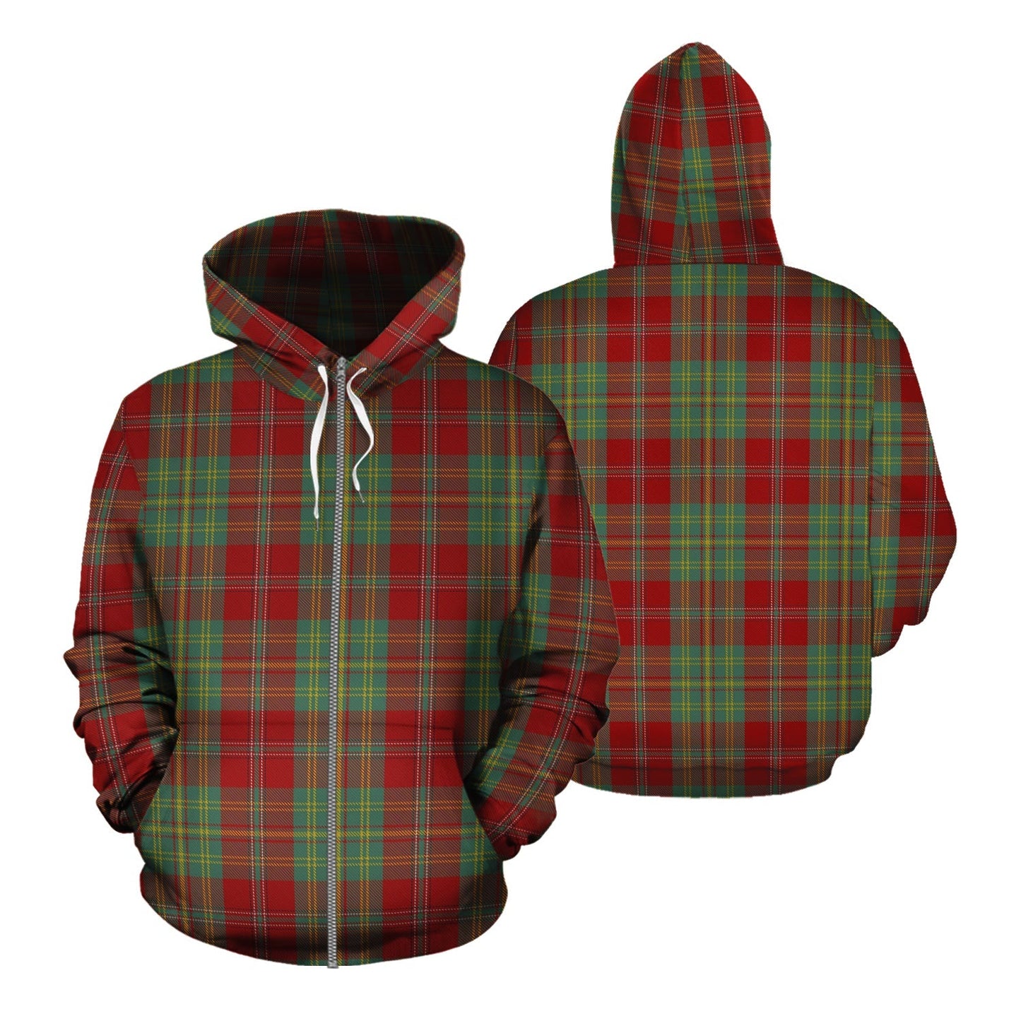 Printivon Leask Tartan Hoodie