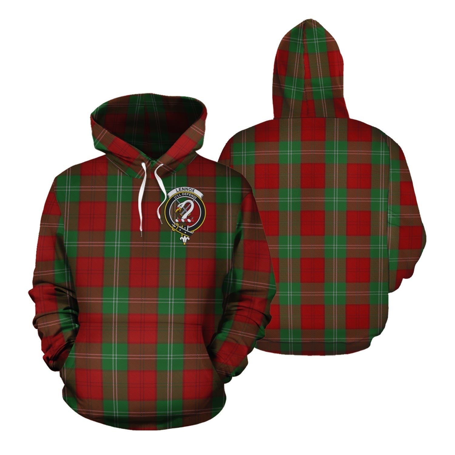 Printivon Lennox Tartan Hoodie