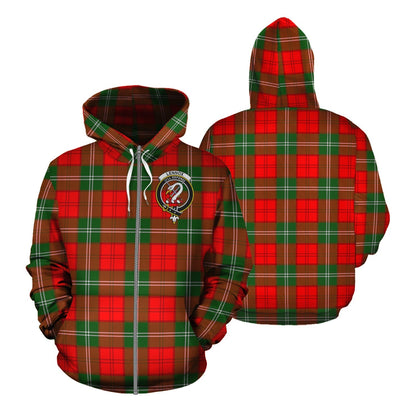 Printivon Lennox Modern Tartan Hoodie