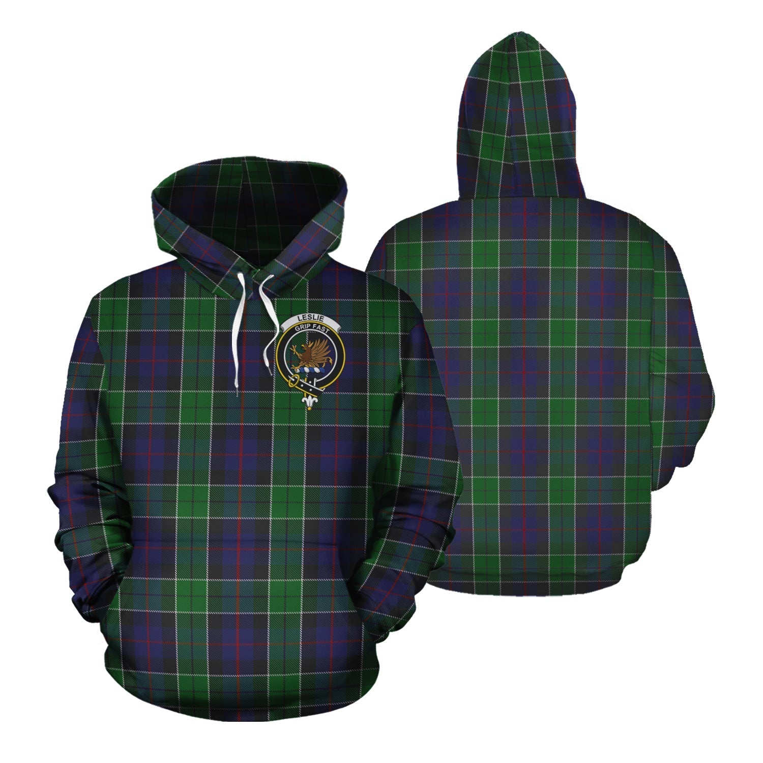 Printivon Leslie Hunting Tartan Hoodie