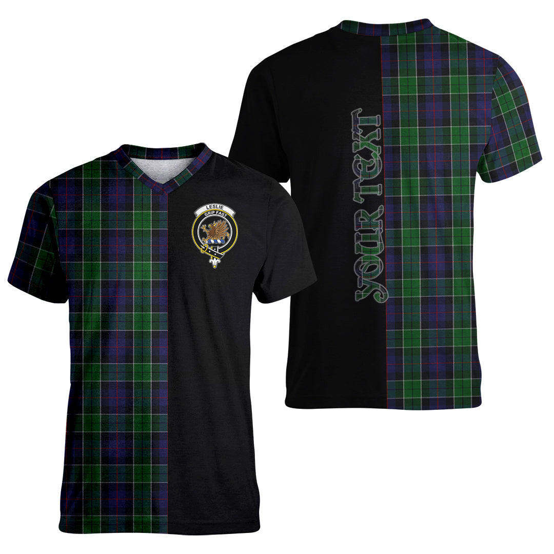 Printivon Leslie Hunting Tartan Personalize Half T shirt