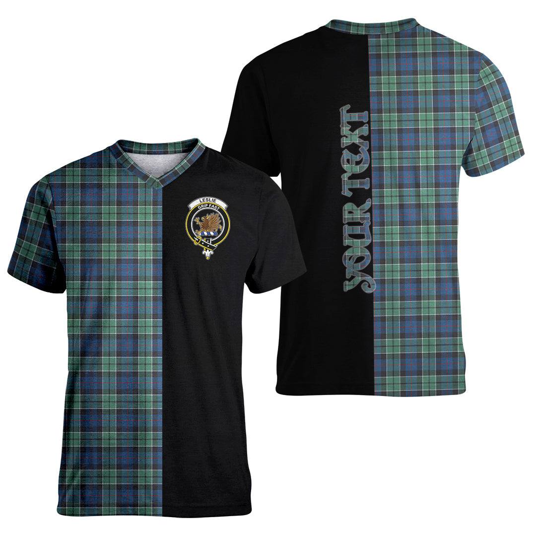 Printivon Leslie Hunting Ancient Tartan Personalize Half T shirt