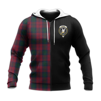 Printivon Lindsay Tartan Personalize Half Hoodie