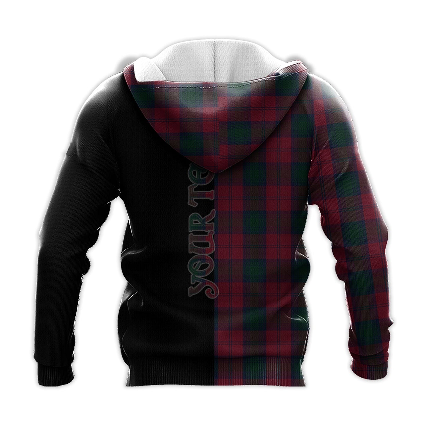 Printivon Lindsay Tartan Personalize Half Hoodie