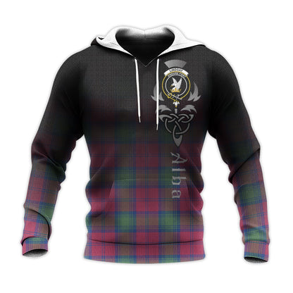Printivon Lindsay Ancient Tartan Crest Alba Celtic Hoodie