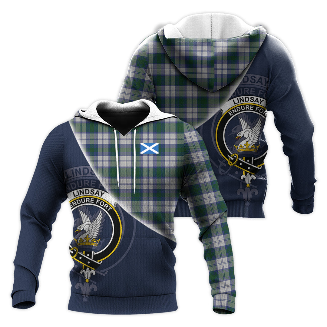 Printivon Lindsay Dress Tartan Scottish Crest Hoodie