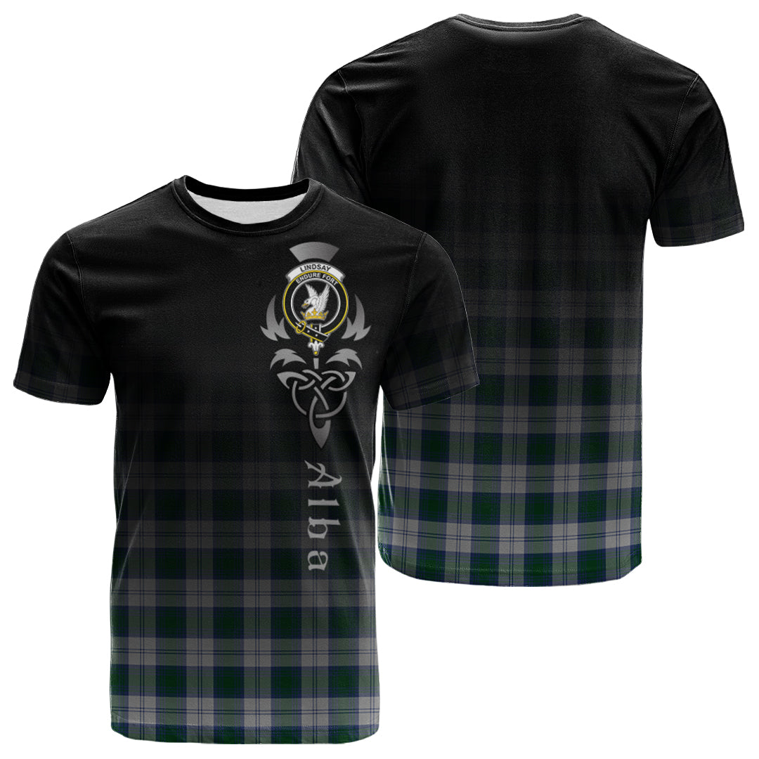 Printivon Lindsay Dress Tartan Crest Alba Celtic T Shirt