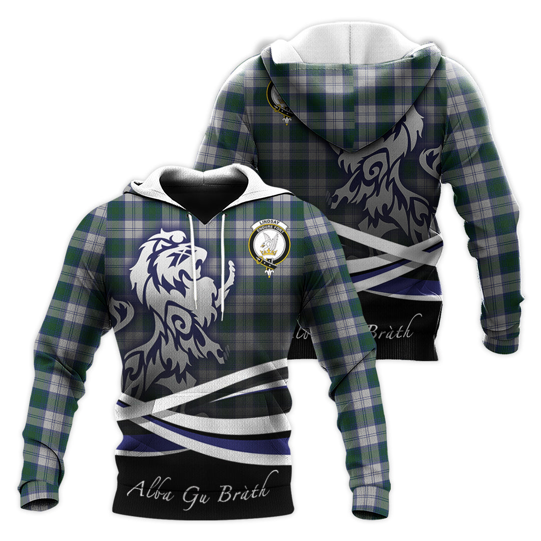 Printivon Lindsay Dress Tartan Scottish Lion Hoodie