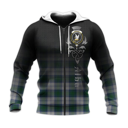 Printivon Lindsay Dress Tartan Crest Alba Celtic Hoodie