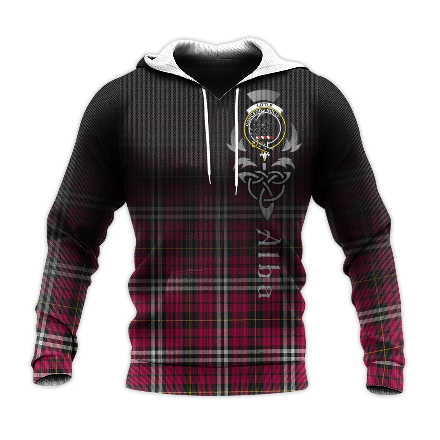 Printivon Little Tartan Crest Alba Celtic Hoodie