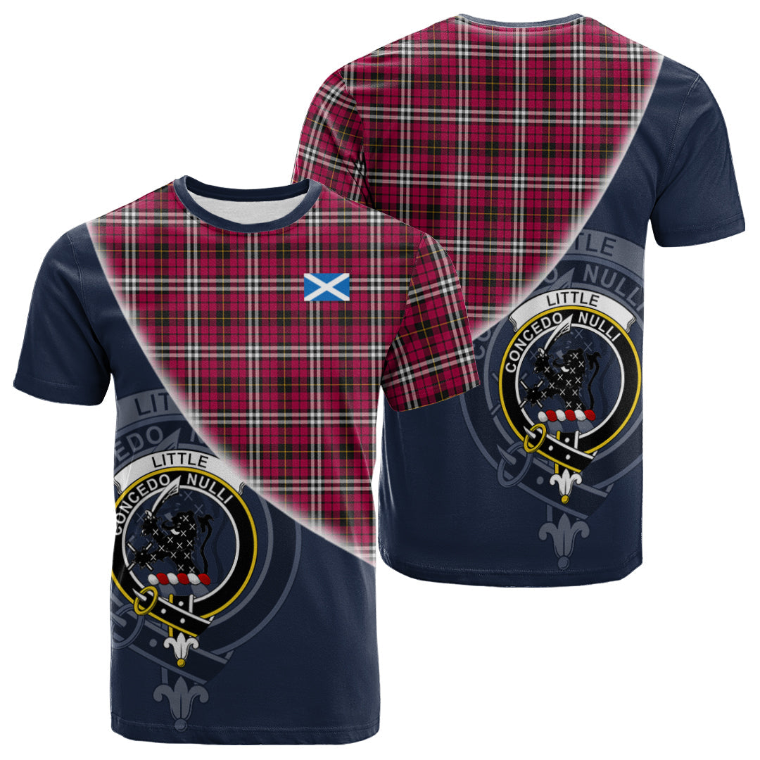 Printivon Little Tartan Scottish Crest T Shirt