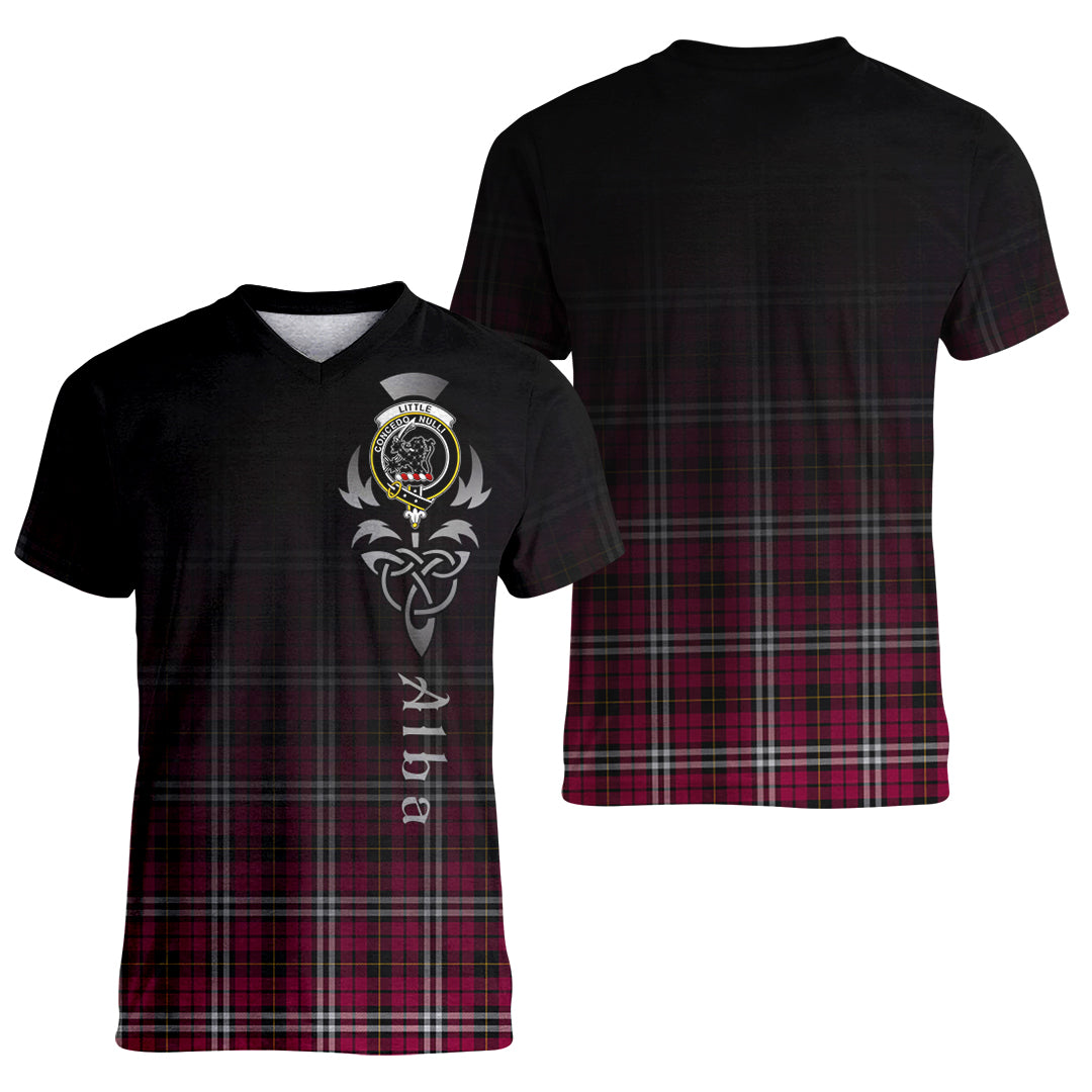 Printivon Little Tartan Crest Alba Celtic T Shirt