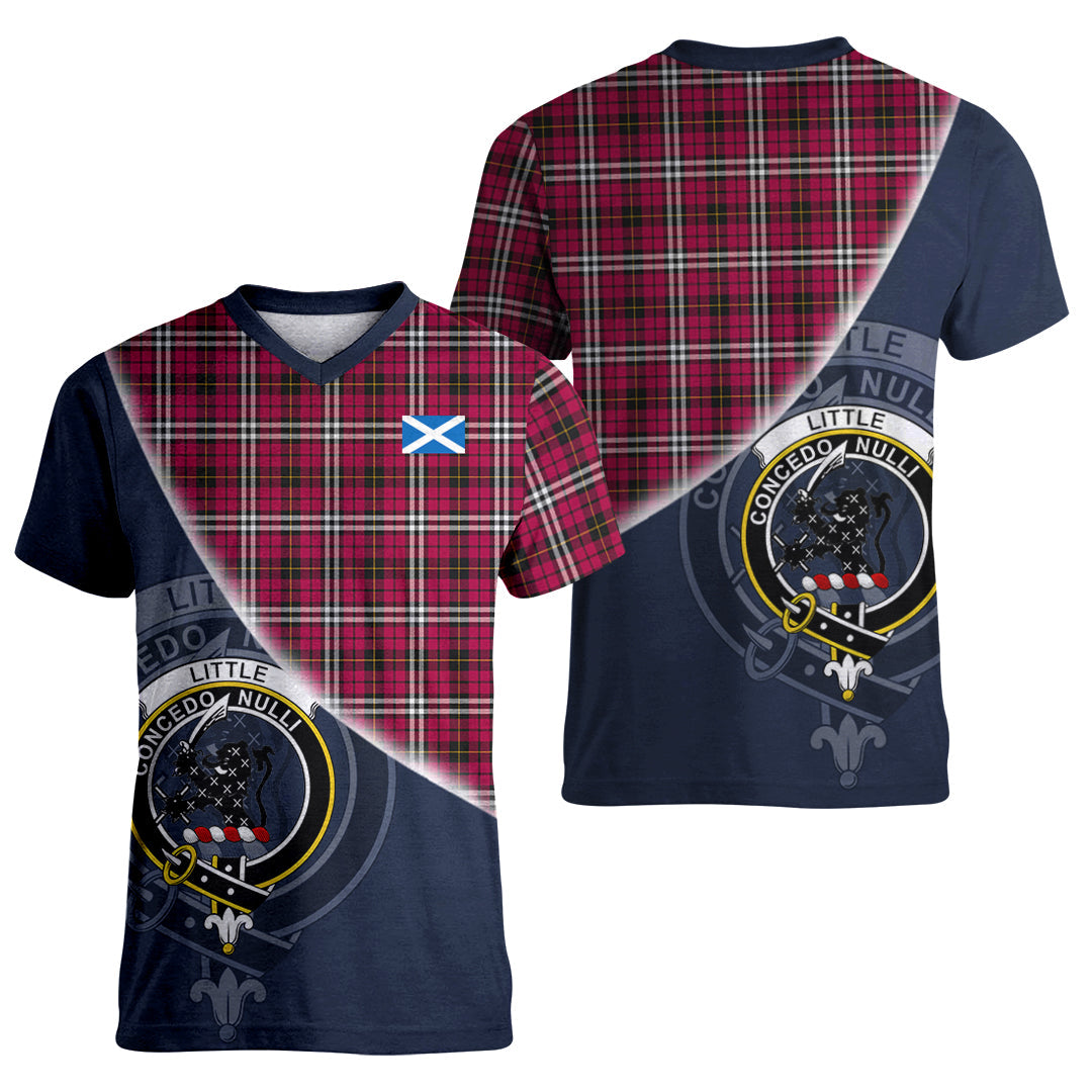 Printivon Little Tartan Scottish Crest T Shirt