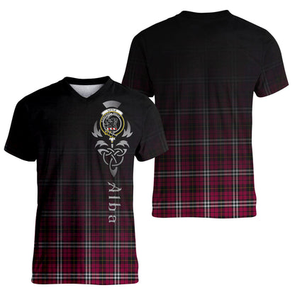 Printivon Little Tartan Crest Alba Celtic T Shirt