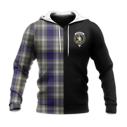 Printivon Livingston Dress Tartan Personalize Half Hoodie