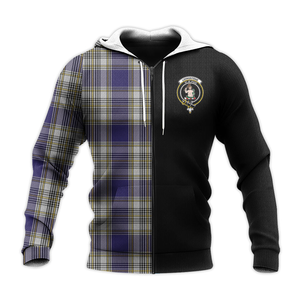 Printivon Livingston Dress Tartan Personalize Half Hoodie