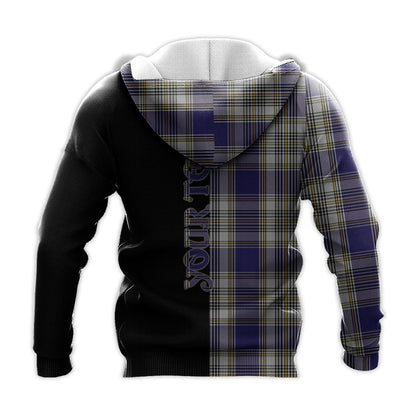 Printivon Livingston Dress Tartan Personalize Half Hoodie