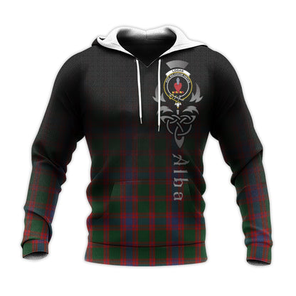 Printivon Logan Tartan Crest Alba Celtic Hoodie
