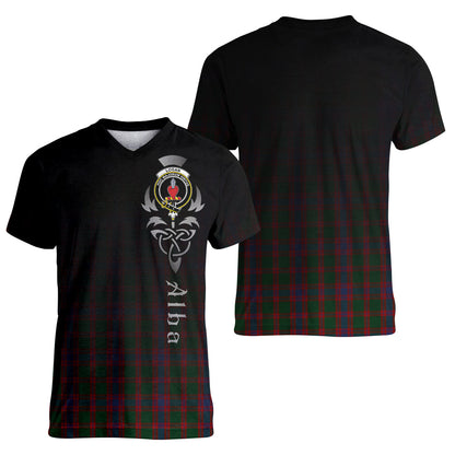Printivon Logan Tartan Crest Alba Celtic T Shirt
