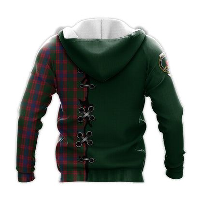 Printivon Logan Tartan Hoodie Lion Rampant And Celtic Thistle Style